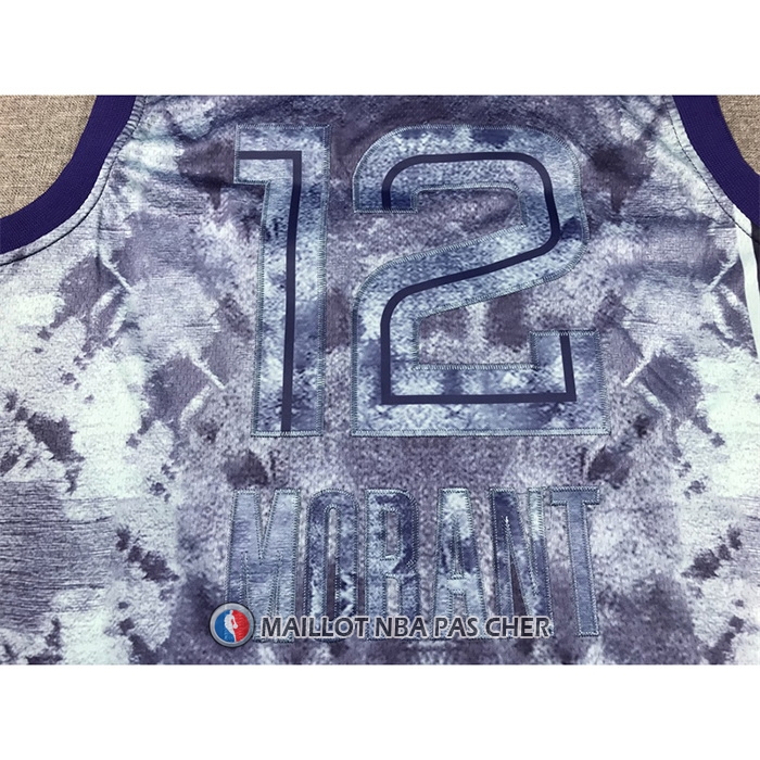 Maillot Memphis Grizzlies Ja Morant NO 12 Select Series 2023 Bleu